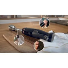 Bosch Serie 4 ErgoMaster MSM4B621 Hand Blender - Powerful, Versatile, and Stylish Black Design